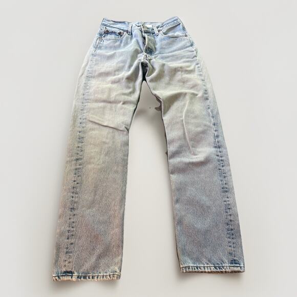 Levi's Other - Vintage Levi's 501 Jeans size W30 L32 Made in Brazil 501-0193 Distressed Button